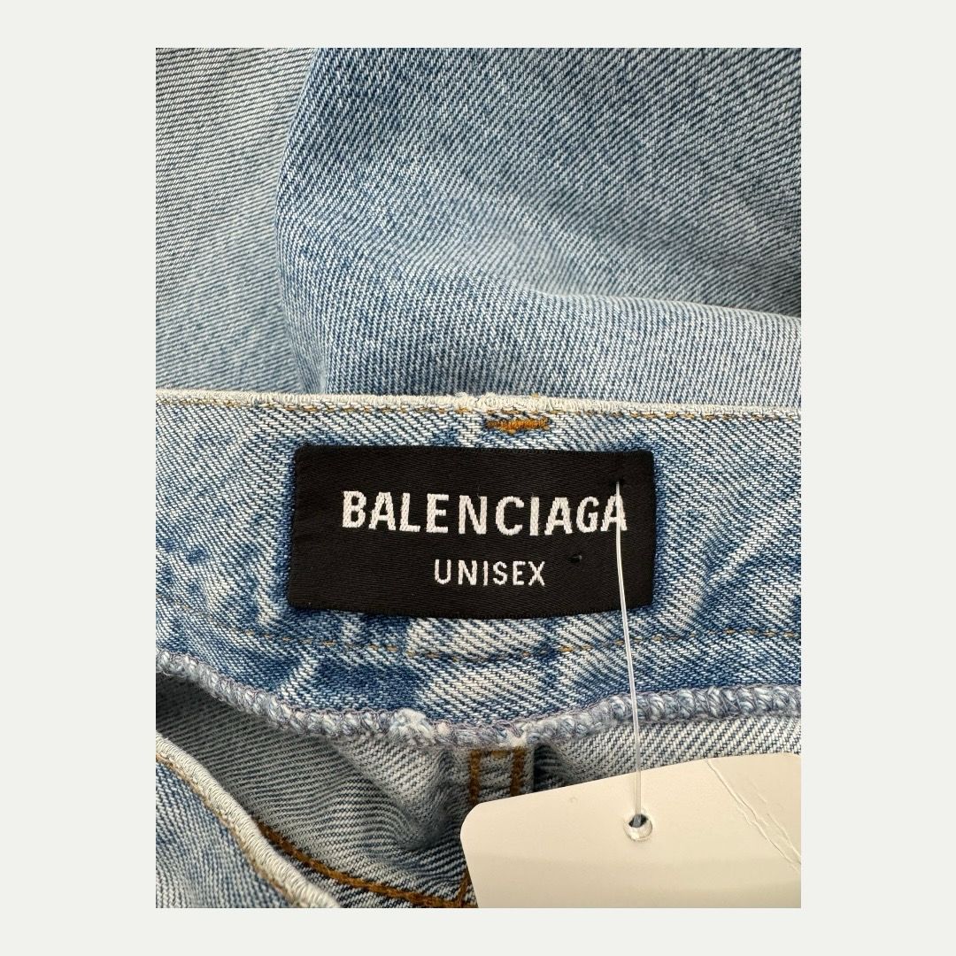 Balenciaga Sample Boxer Denim Sz 33