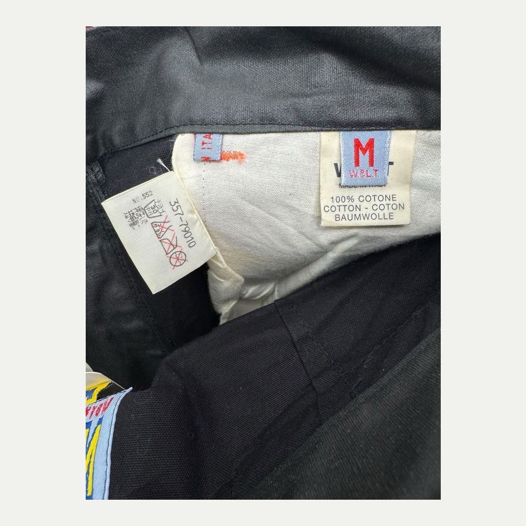 Walter Van Beirendonck W&amp;LT SS96 Waxed Cargo Pants Sz M