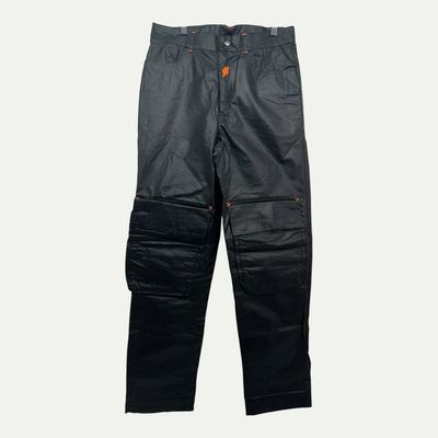 Walter Van Beirendonck W&amp;LT SS96 Waxed Cargo Pants Sz M