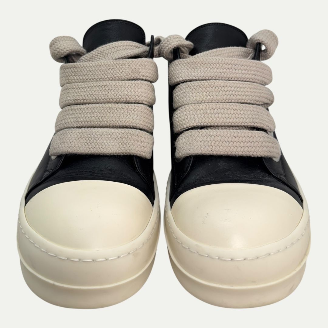 Rick Owens Leather Jumbo Lace Ramones Sz 44(11)