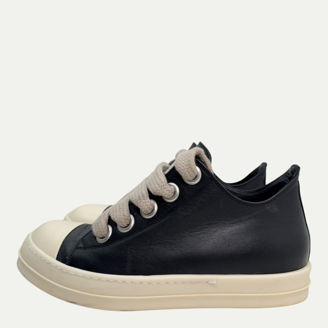 Rick Owens Leather Jumbo Lace Ramones Sz 44(11)