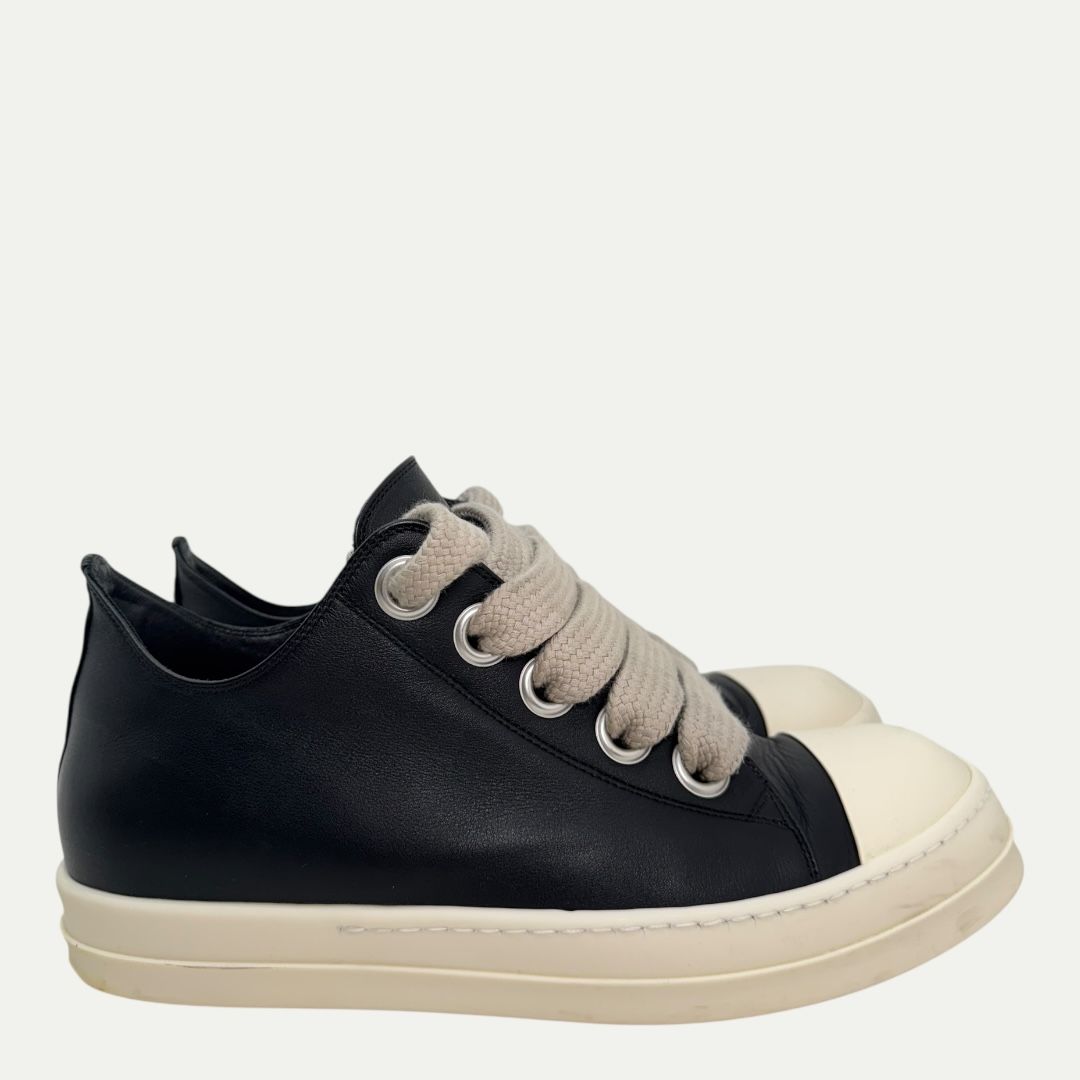 Rick Owens Leather Jumbo Lace Ramones Sz 44(11)
