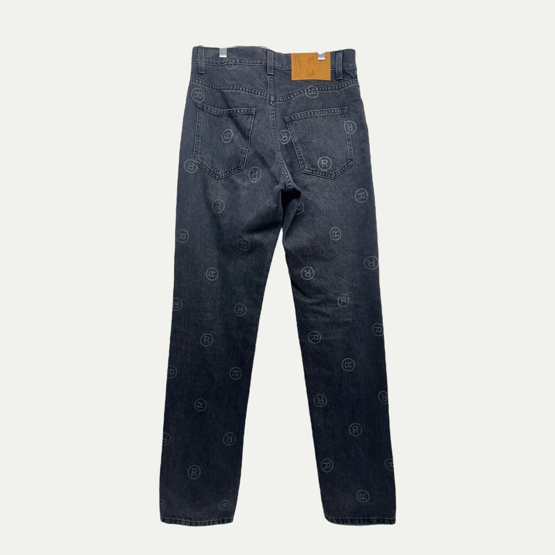 Martine Rose Monogram Print Denim Sz S(28)