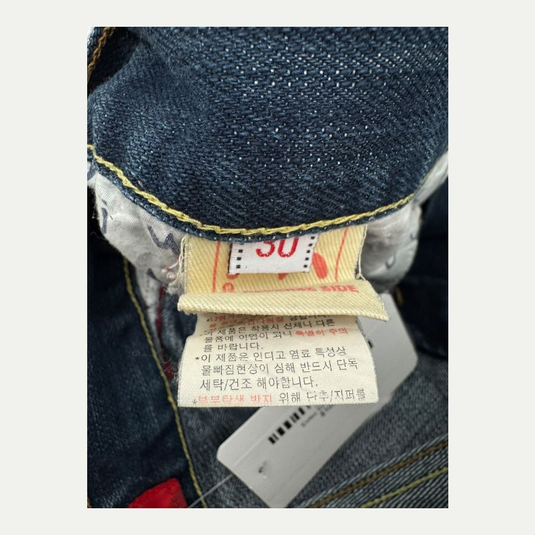 Evisu 52 Jeans Sz 30