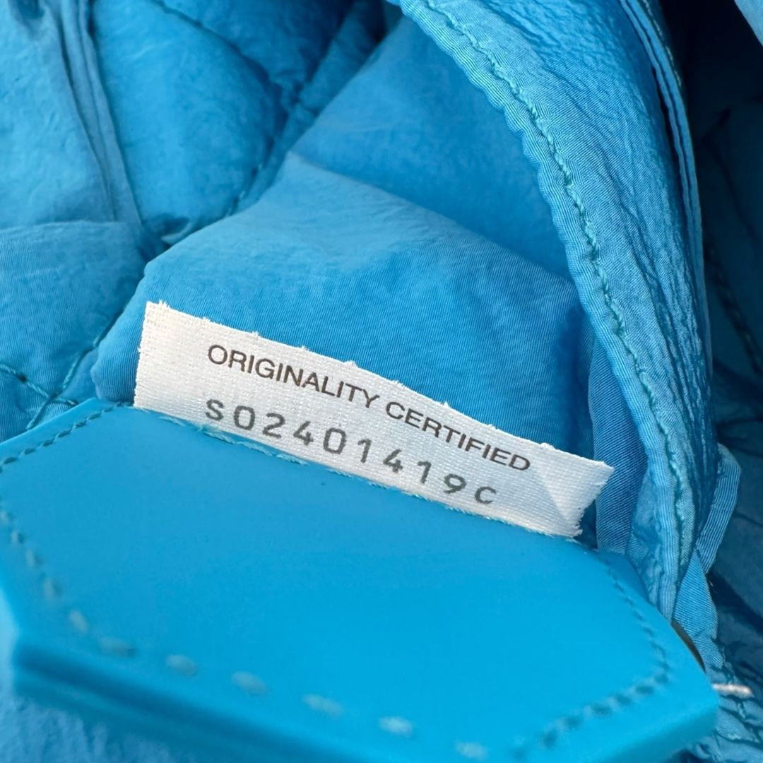 Bottega Veneta Blue Padded Mini Cassette