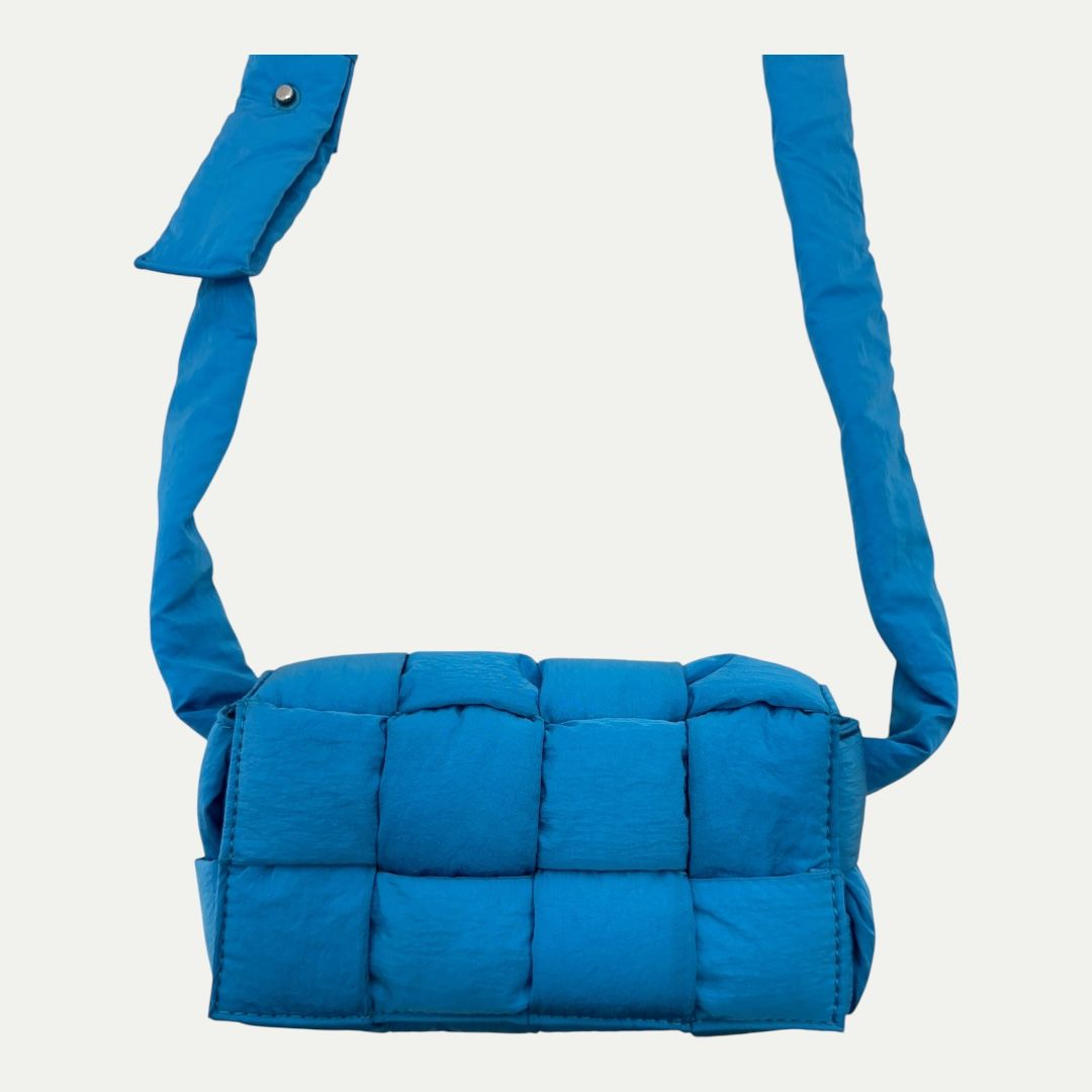 Bottega Veneta Blue Padded Mini Cassette