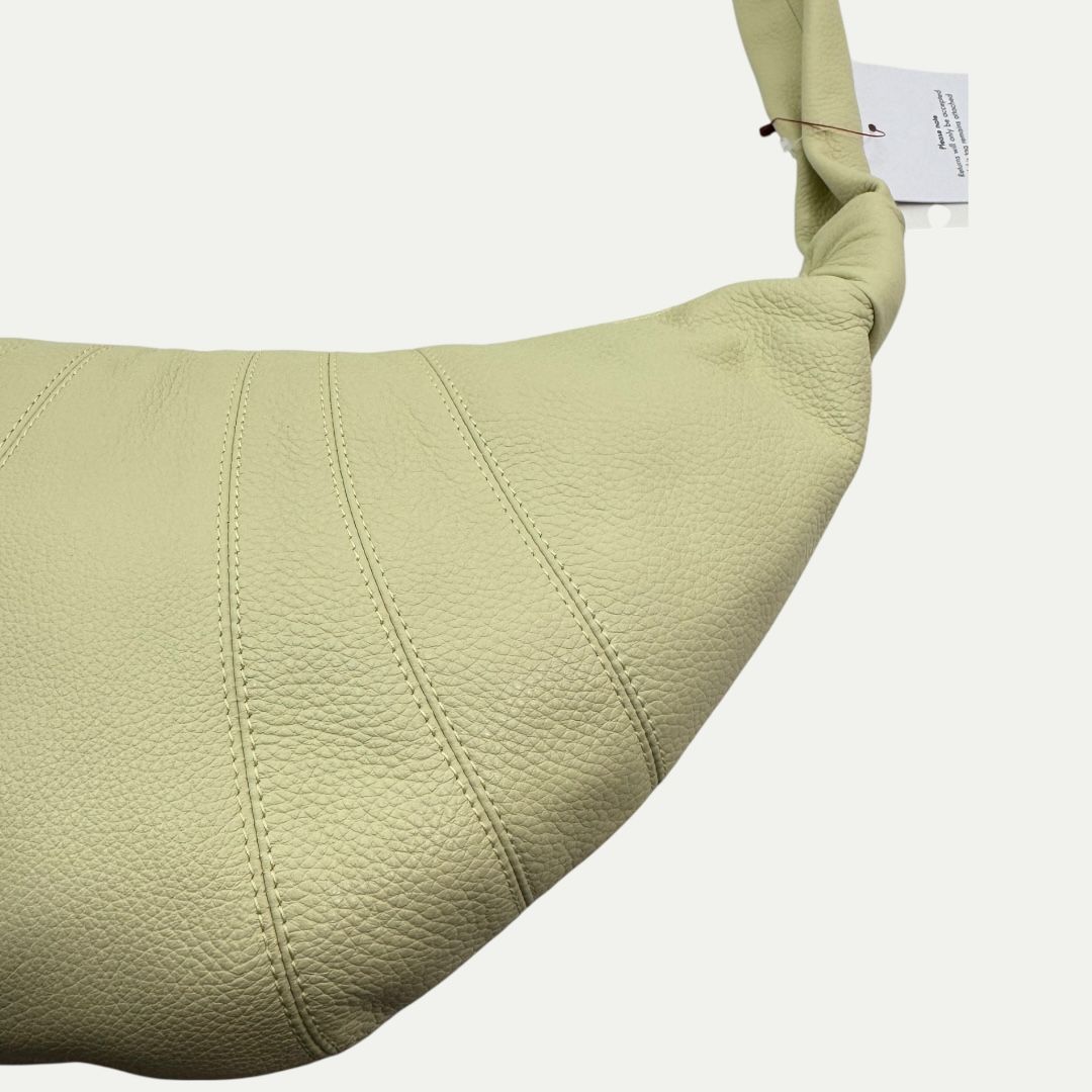 Lemaire Small Croissant Yellow Bag