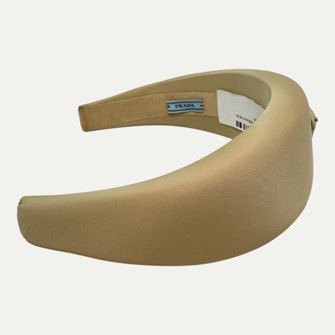 Prada Beige Re-Nylon Headband
