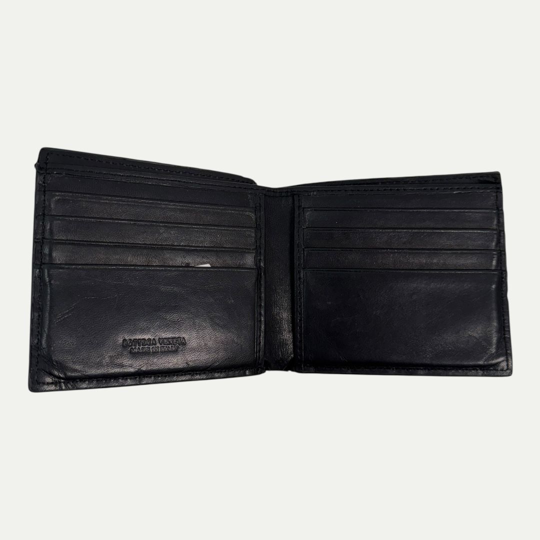 Bottega Veneta Bifold Woven Wallet