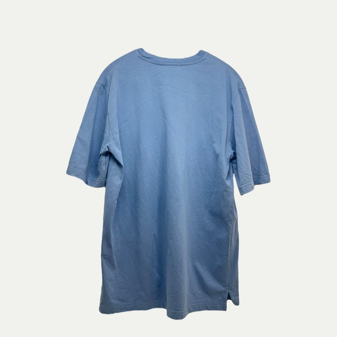 Marni Blue Embroidered Logo Tee Sz 46(XL)