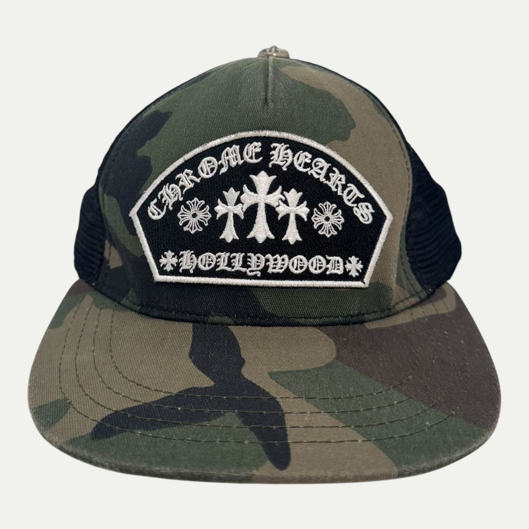 Chrome Hearts Camo Trucker
