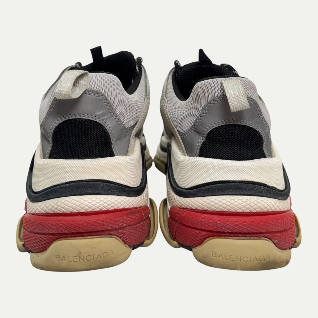 Balenciaga Triple S Grey/Red Sz 42(9)