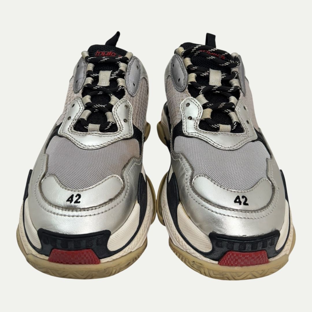 Balenciaga Triple S Grey/Red Sz 42(9)