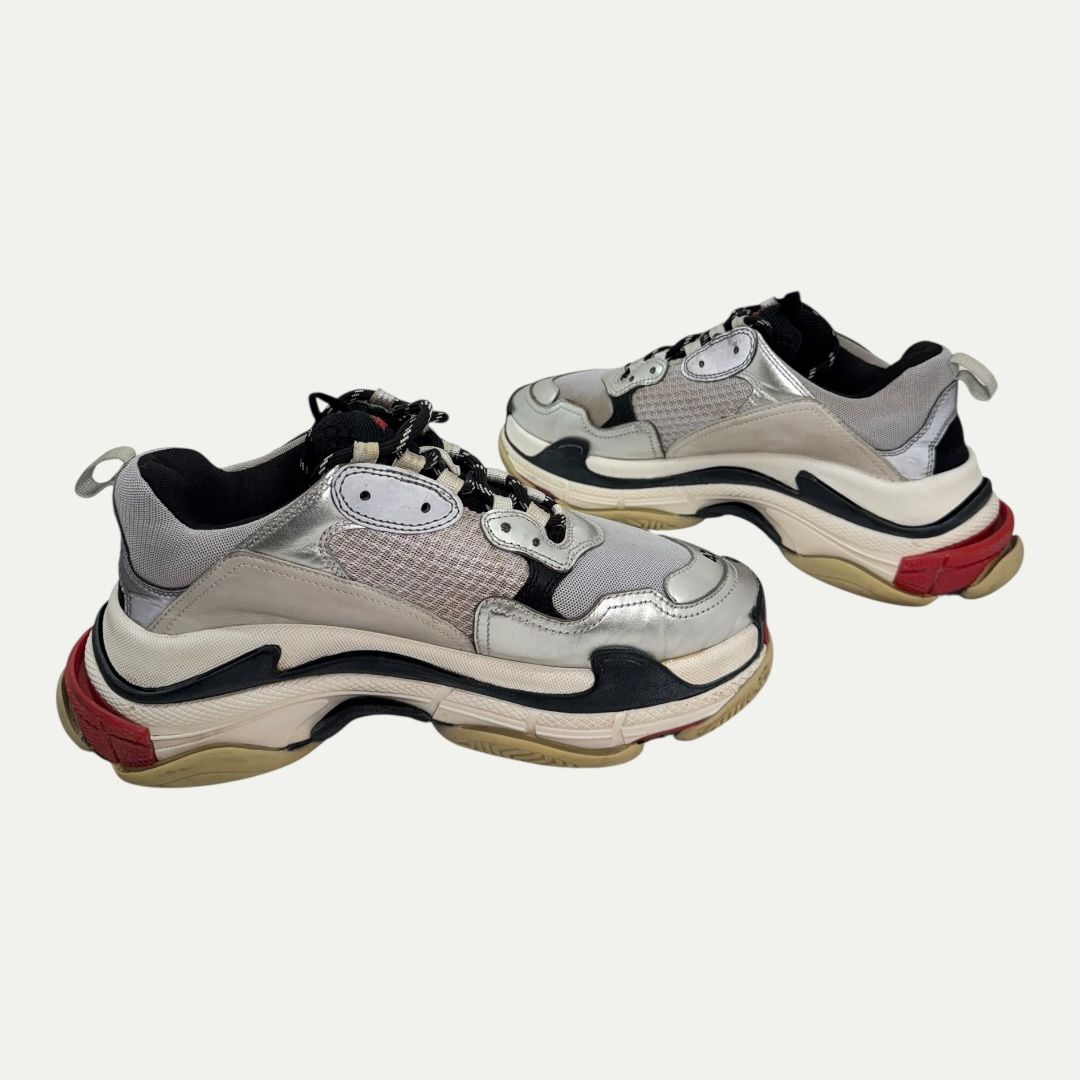 Balenciaga Triple S Grey/Red Sz 42(9)