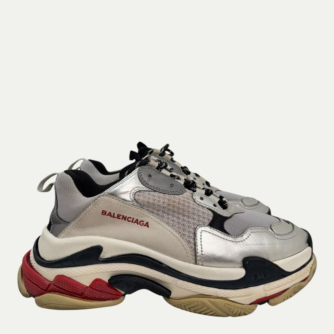 Balenciaga Triple S Grey/Red Sz 42(9)