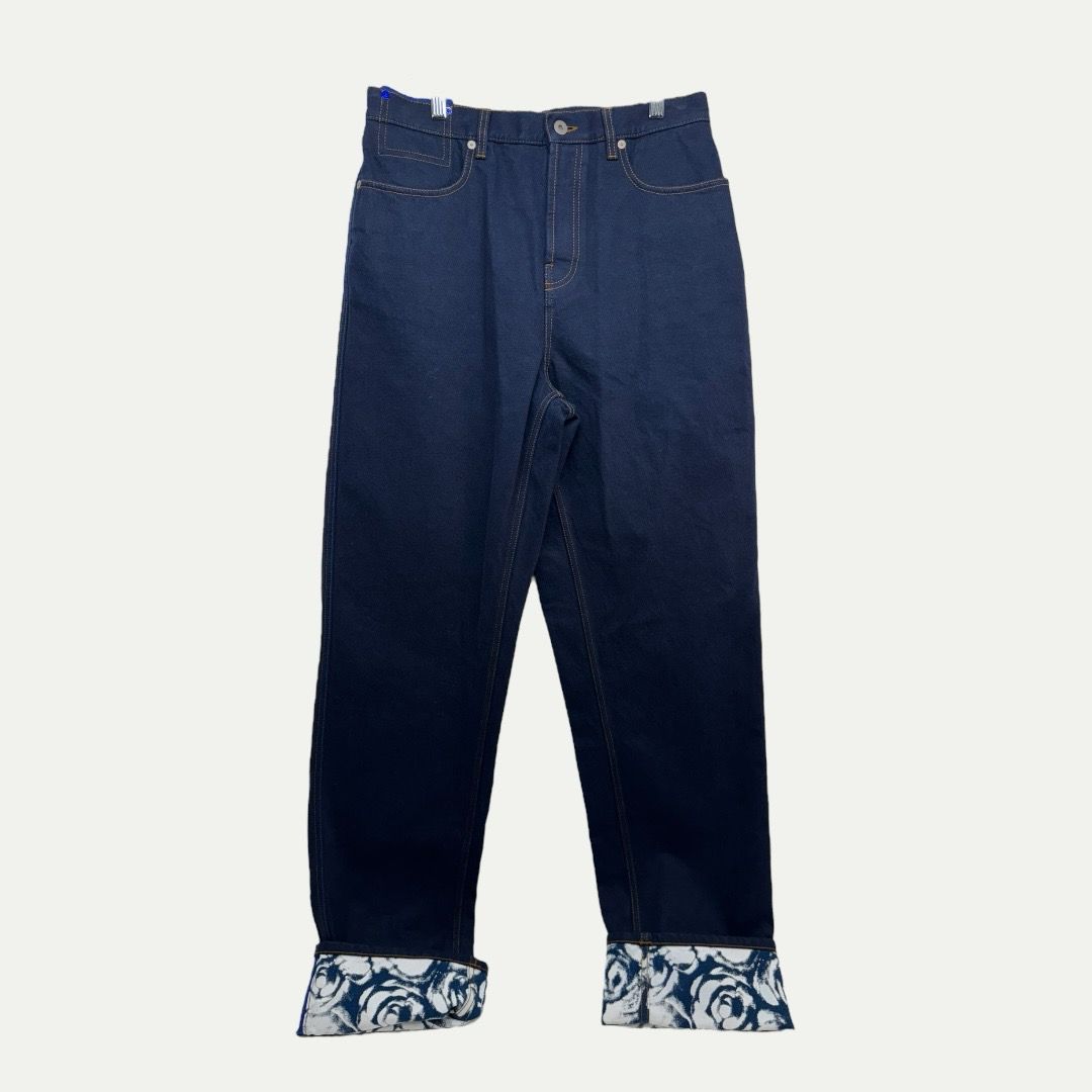 Burberry Rose Cuff Denim Sz 30
