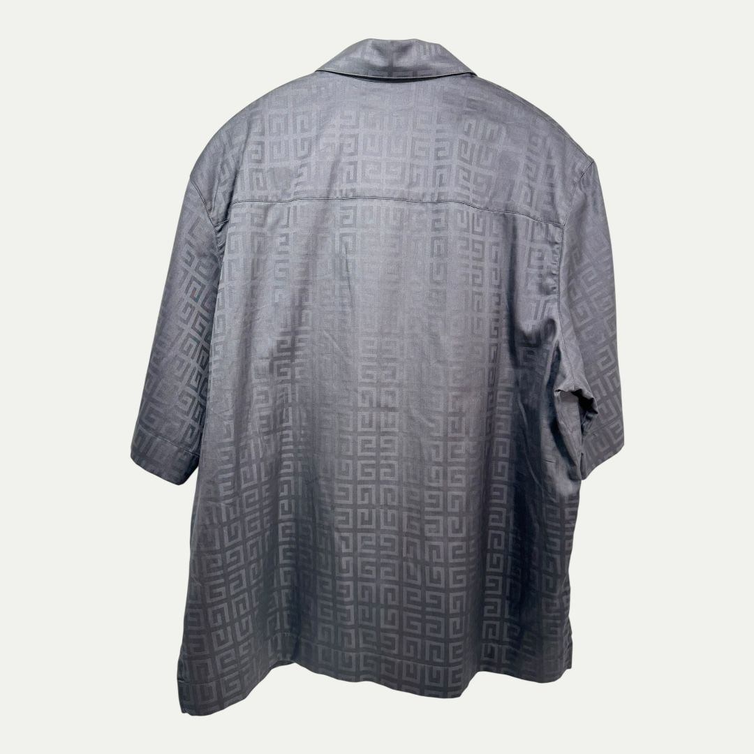 Givenchy Monogram Zippered Shirt Sz 40(L)