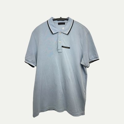 Prada Blue Polo Sz L
