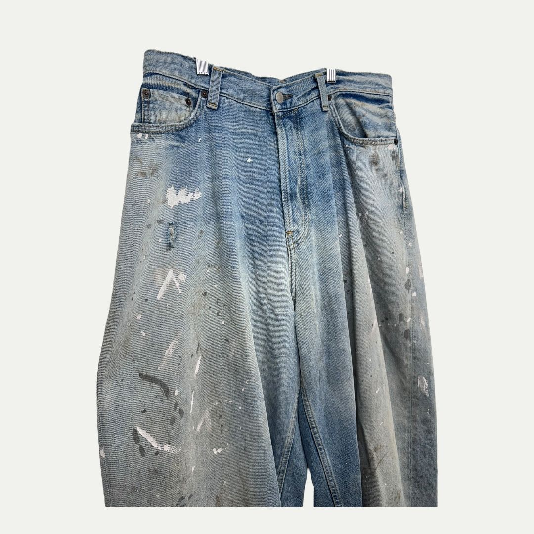 Acne Studios Paint Splatter Denim Sz 30(34)