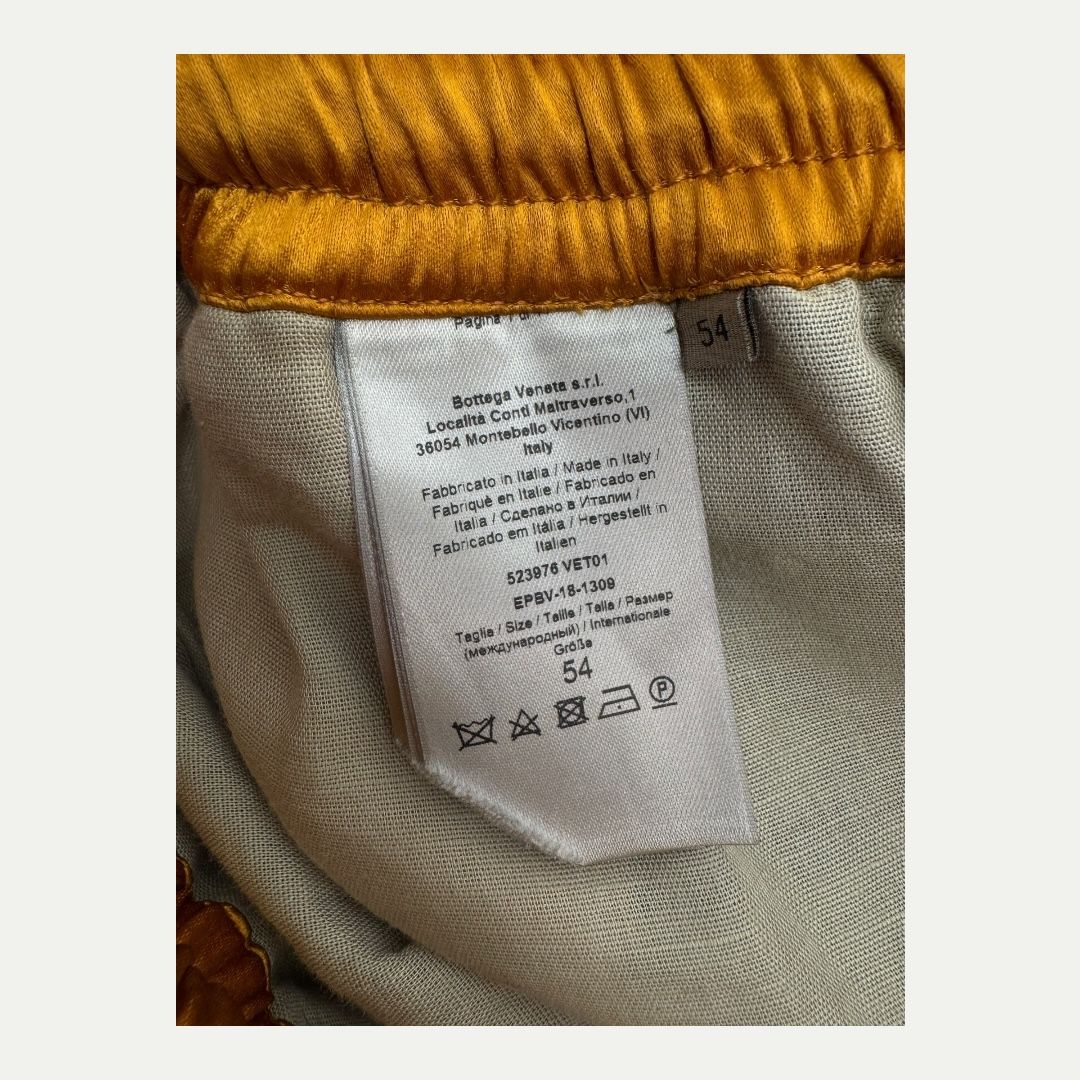 Bottega Veneta Viscose Pants Sz 54(36-38)