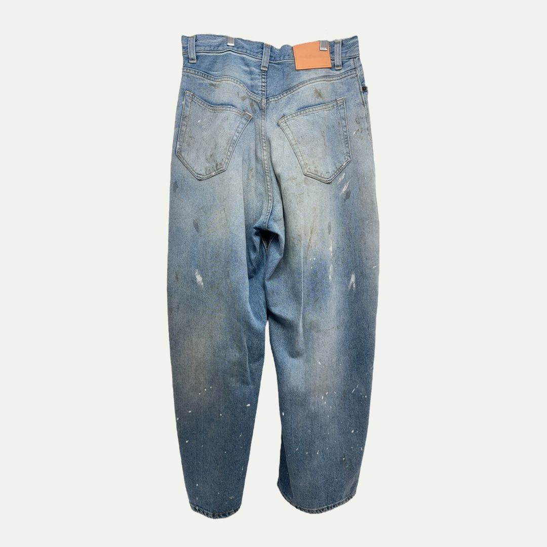 Acne Studios Paint Splatter Denim Sz 30(34)