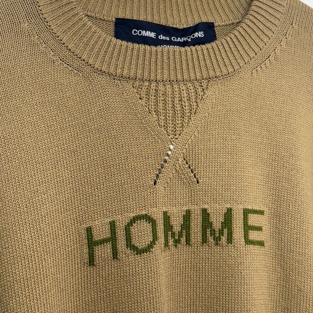 CDG Homme Logo Knit Sz L