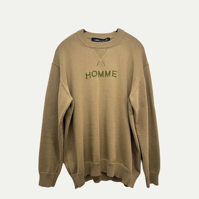 CDG Homme Logo Knit Sz L