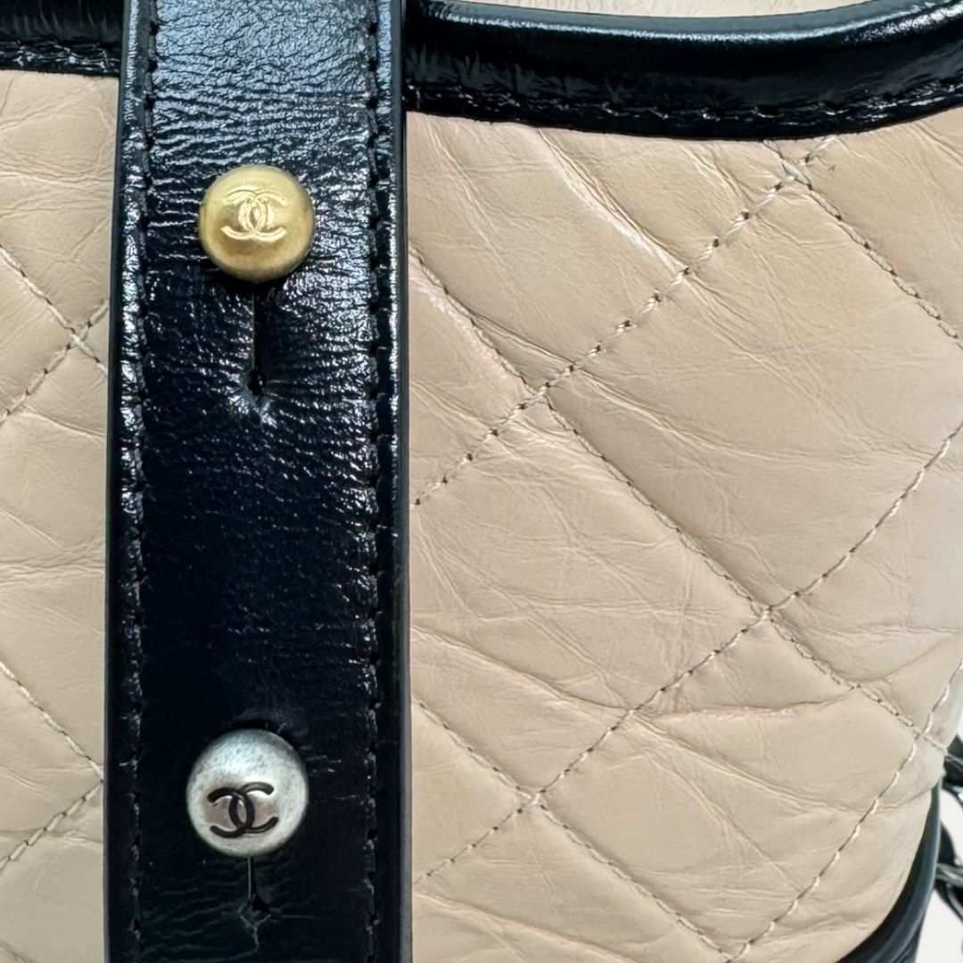 Chanel Small Gabrielle Hobo Aged Calfskin