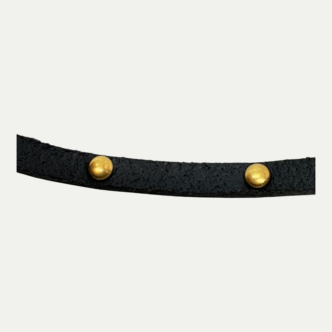 Saint Laurent Leather Band Bracelet
