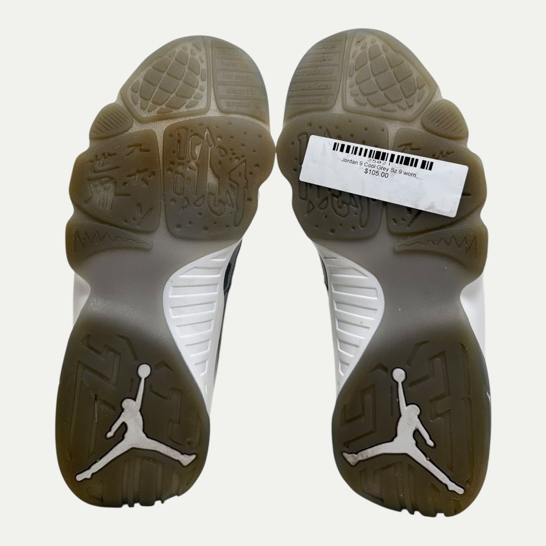 Jordan 9 Cool Grey Sz 9