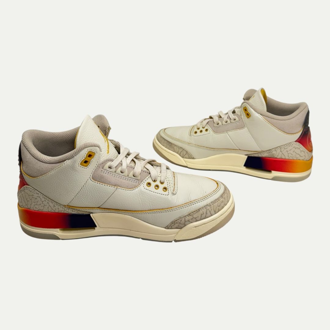Jordan 3 J Balvin Medellin Sunset Sz 8.5