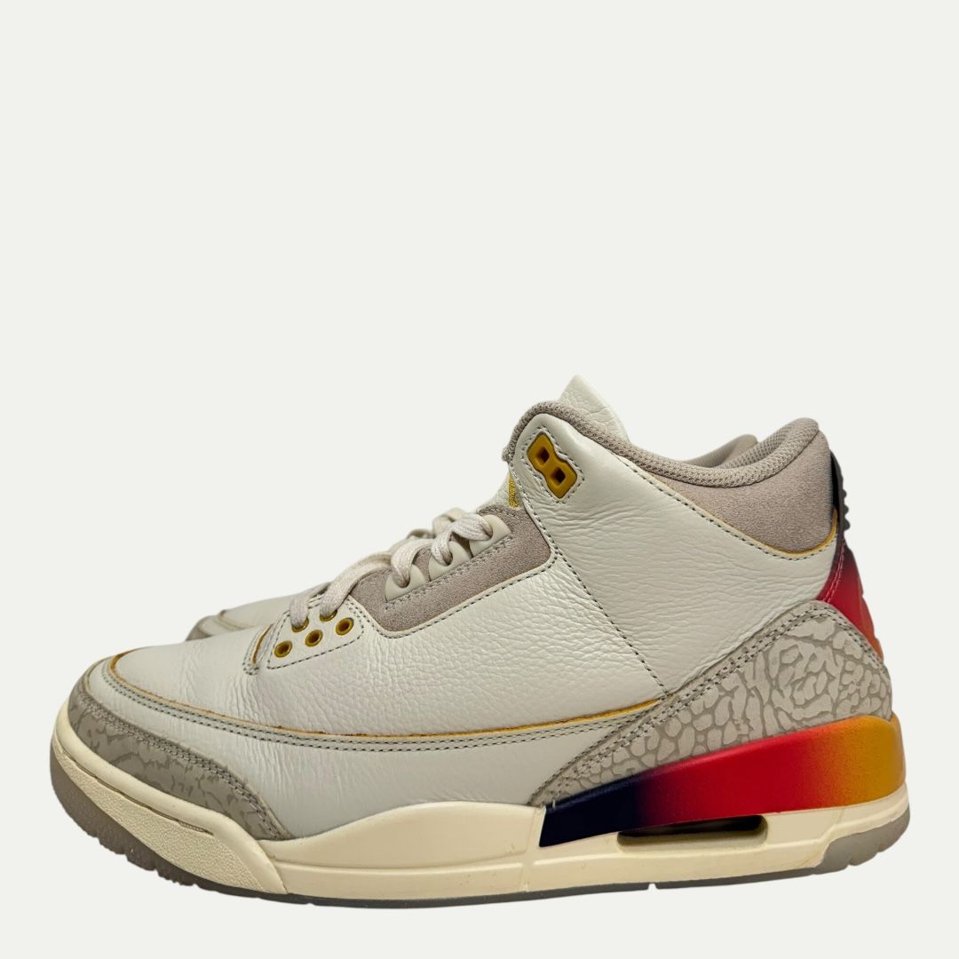 Jordan 3 J Balvin Medellin Sunset Sz 8.5