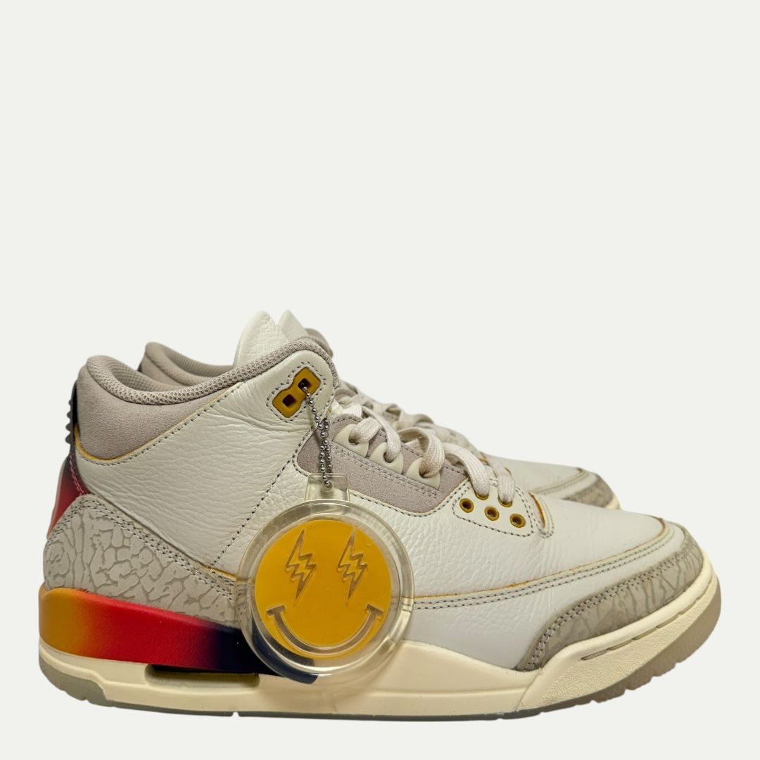 Jordan 3 J Balvin Medellin Sunset Sz 8.5