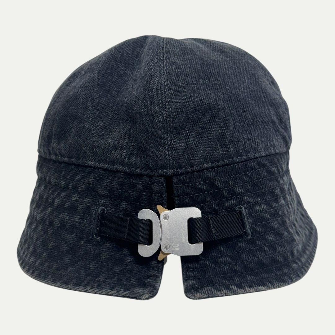 Alyx Black Denim Bucket Hat