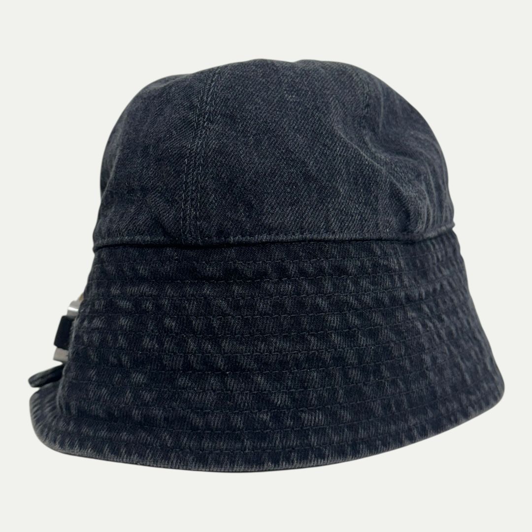 Alyx Black Denim Bucket Hat