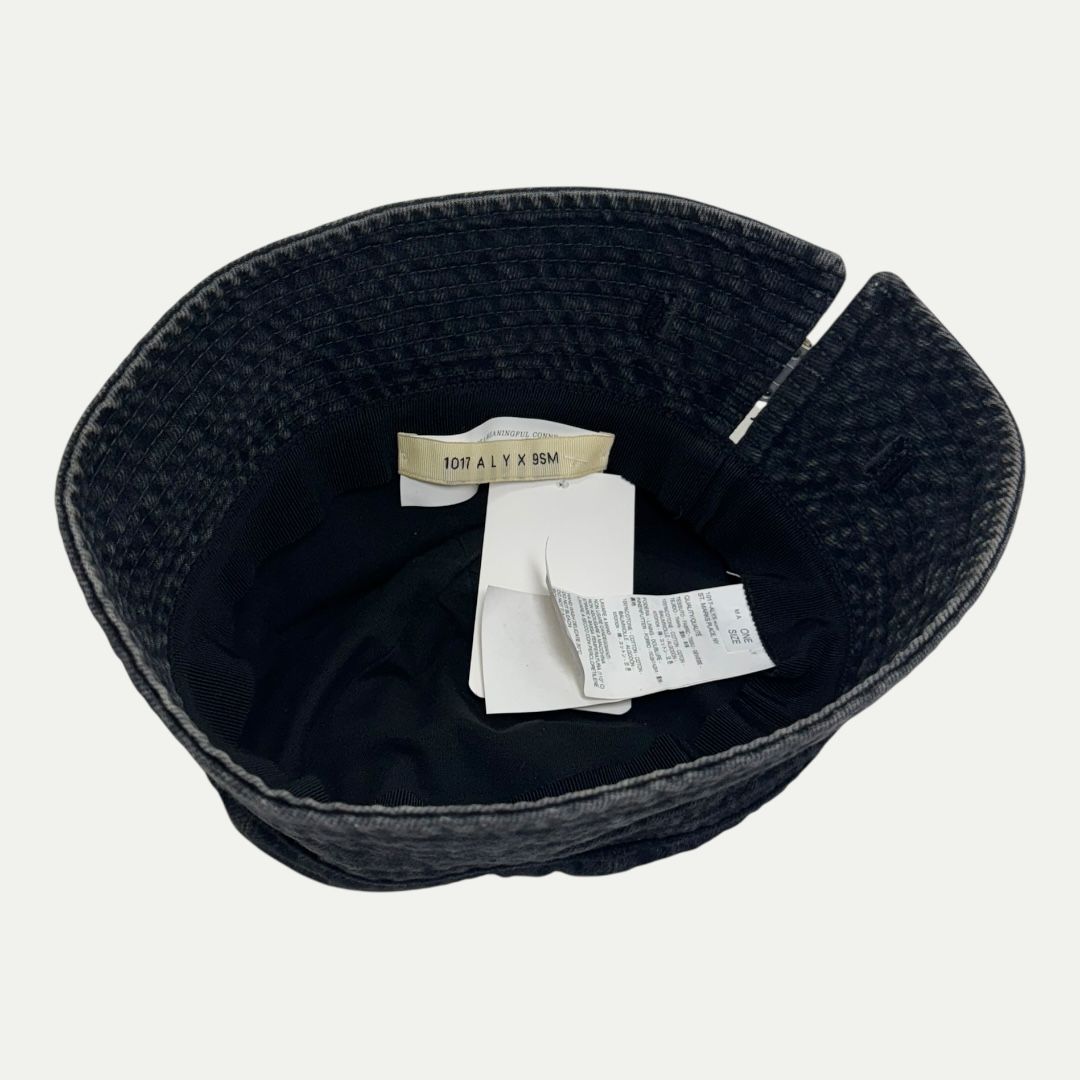 Alyx Black Denim Bucket Hat