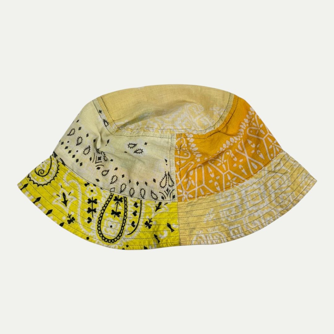 Kapital Yellow Bandana Bucket Hat