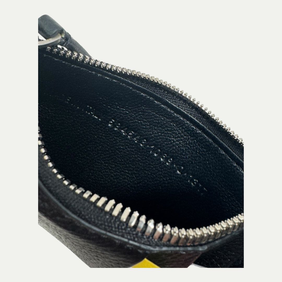 Balenciaga Leather Cardholder w/Lanyard