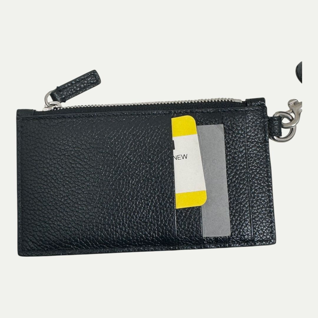 Balenciaga Leather Cardholder w/Lanyard
