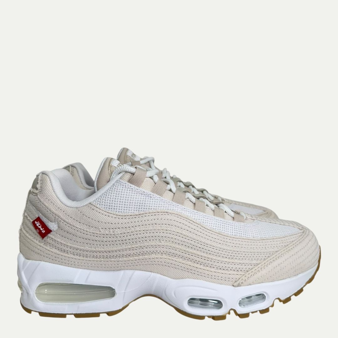 Nike Air Max LEVI&#39;S 95 OG White Sz 9.5