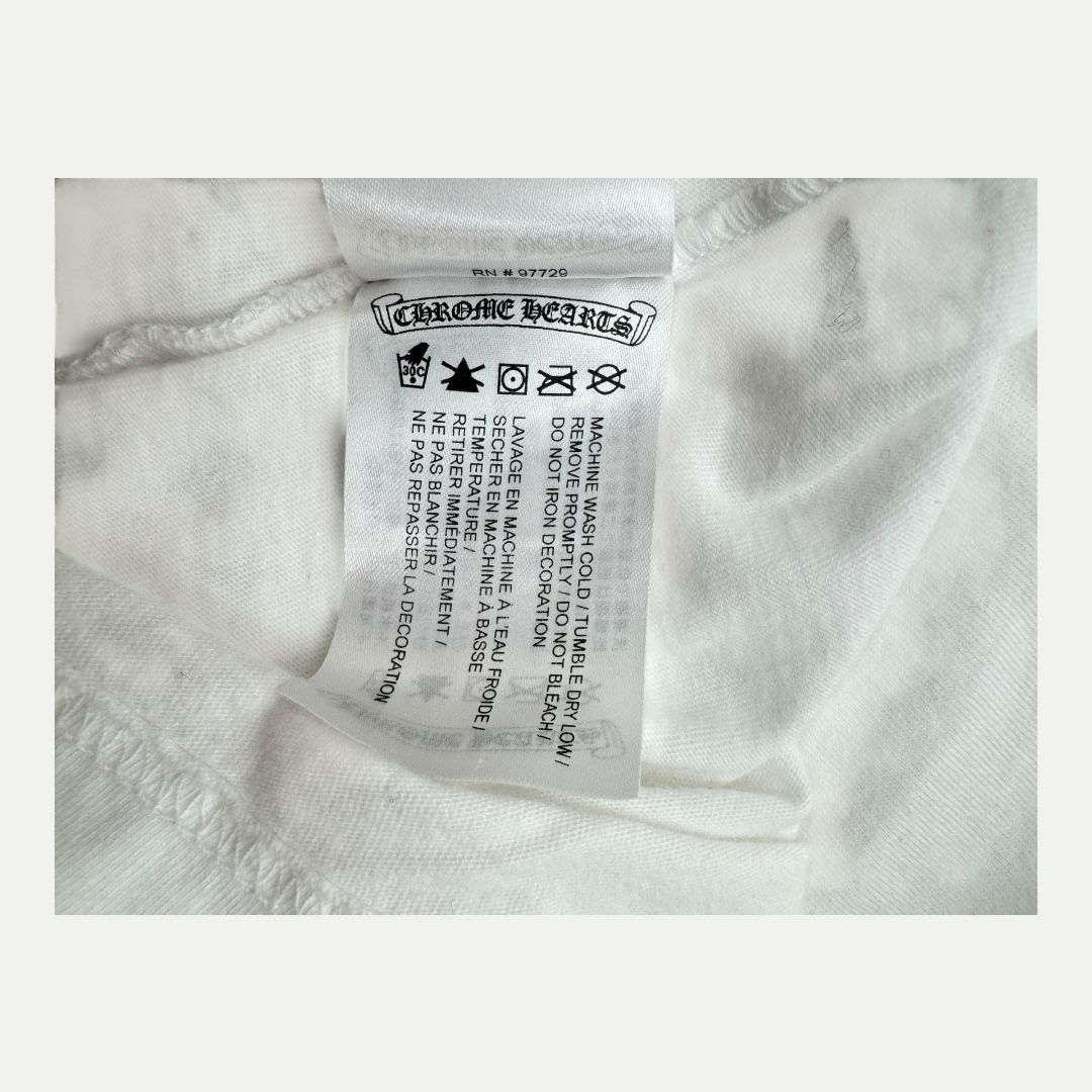 Chrome Hearts Stones “2024” White LS Sz L