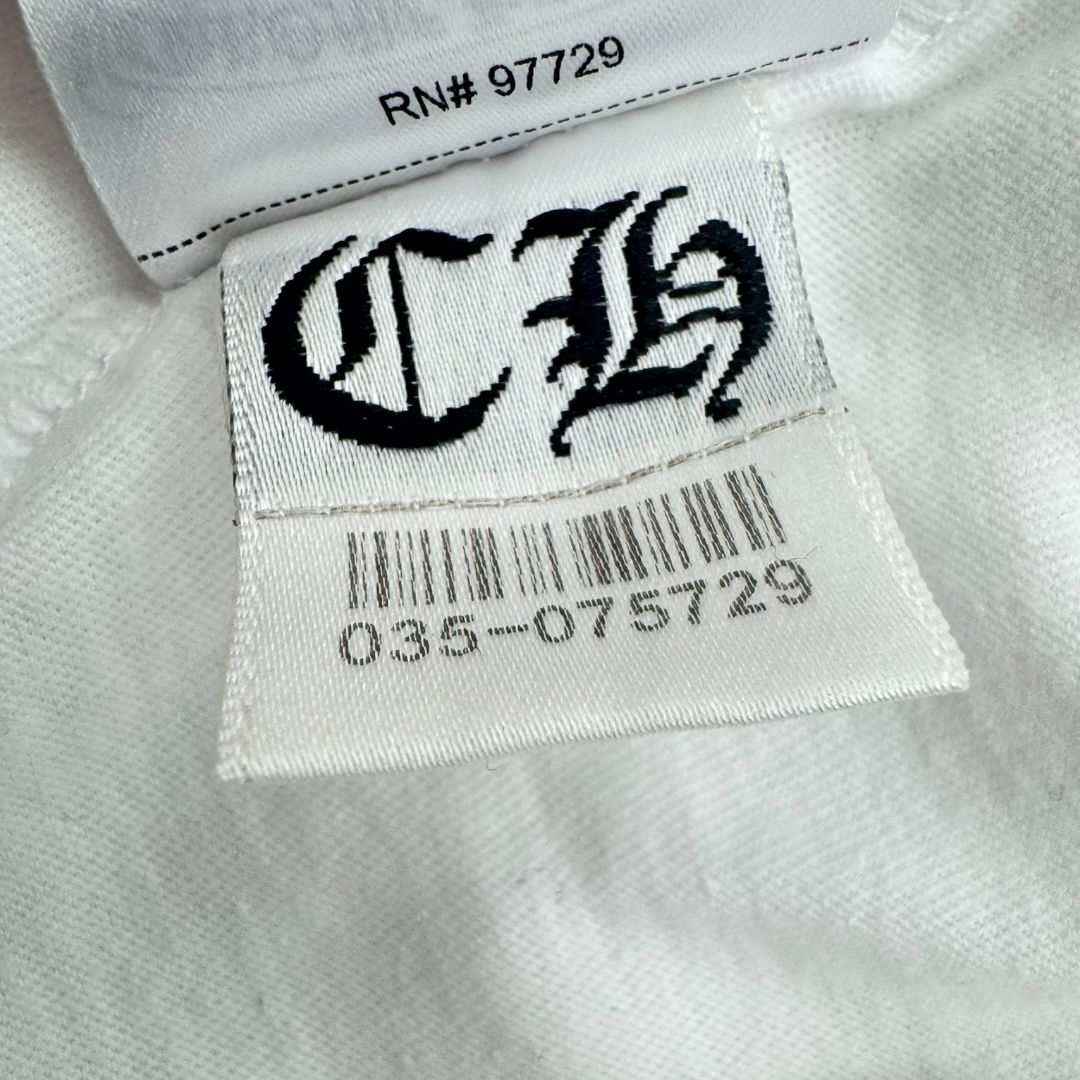 Chrome Hearts Stones “2024” White LS Sz L