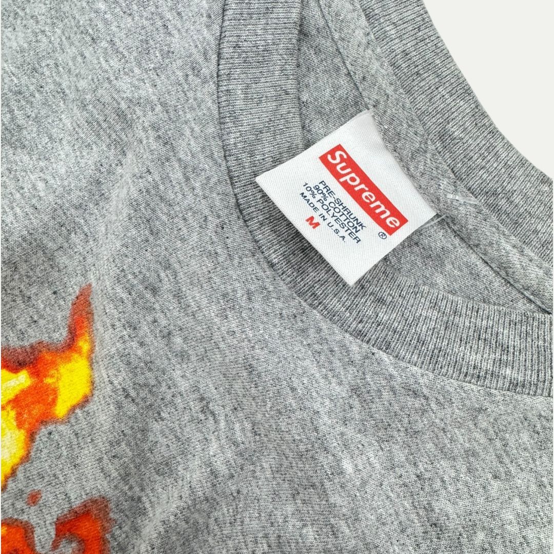 Supreme Flaming Bus Tee Sz M