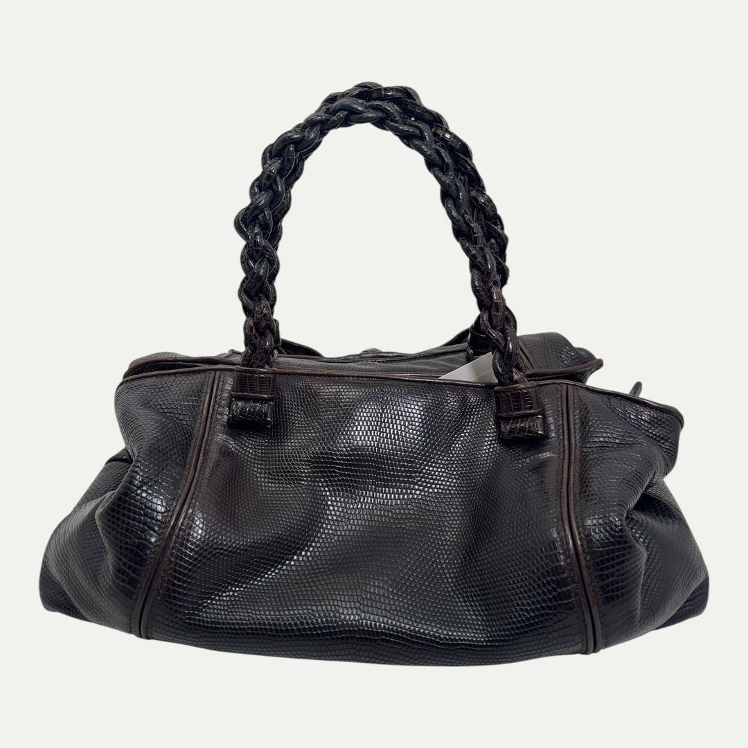 Vintage Bottega Veneta Snakeskin Bag