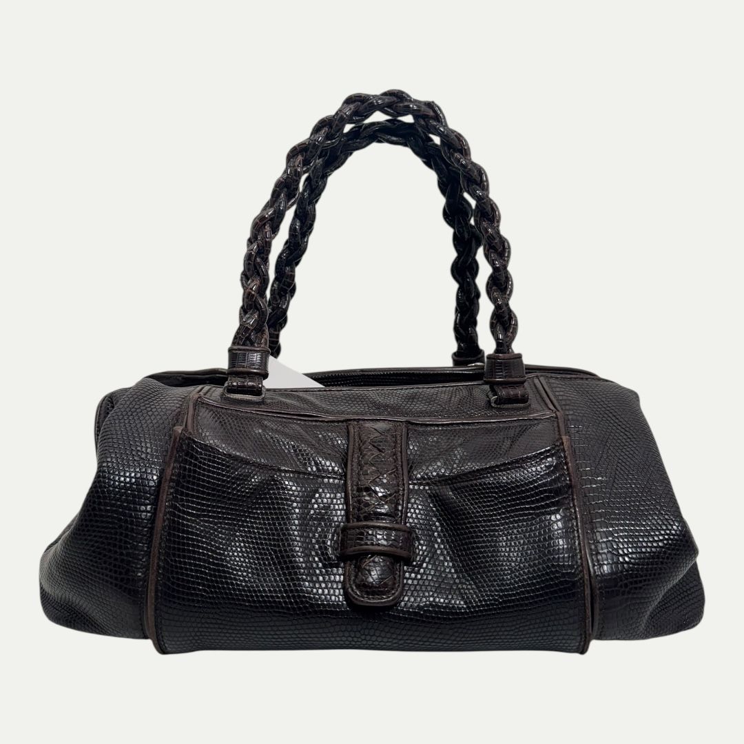 Vintage Bottega Veneta Snakeskin Bag