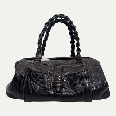 Vintage Bottega Veneta Snakeskin Bag