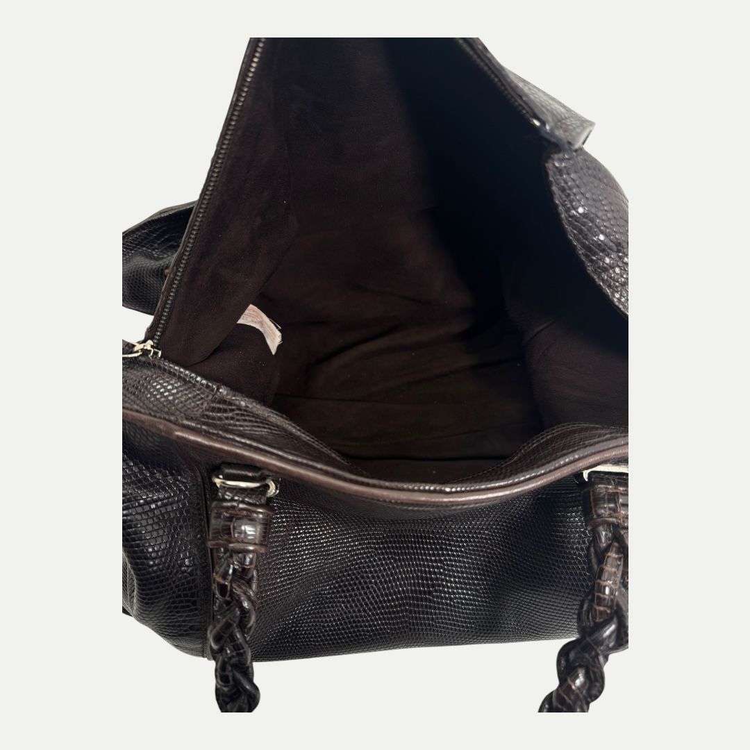 Vintage Bottega Veneta Snakeskin Bag