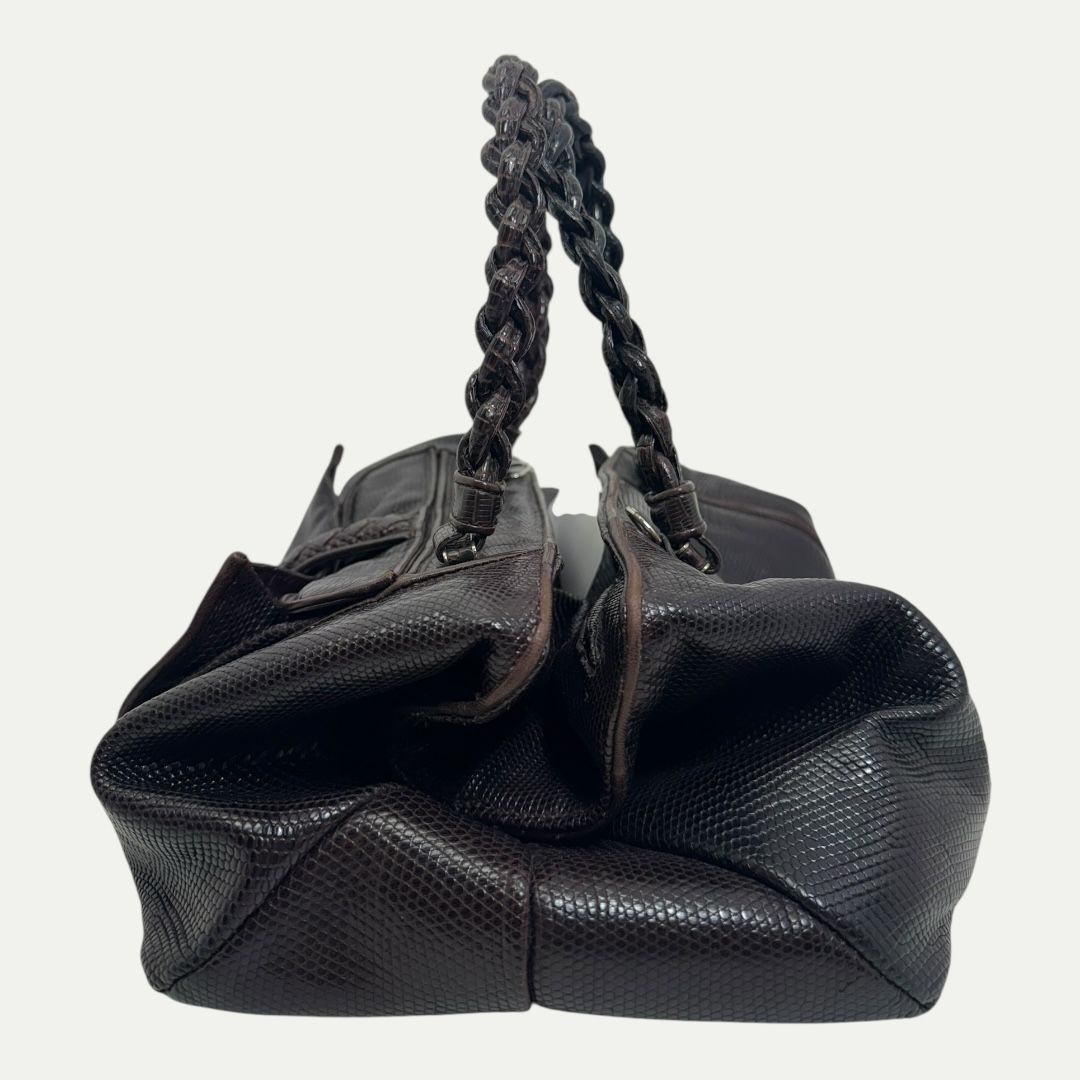 Vintage Bottega Veneta Snakeskin Bag