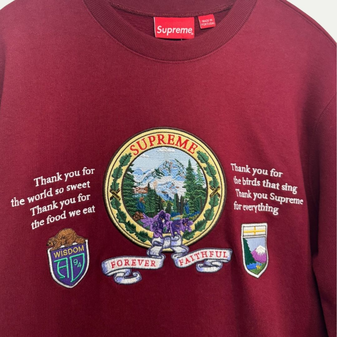 Supreme Mountain Crewneck Sz S