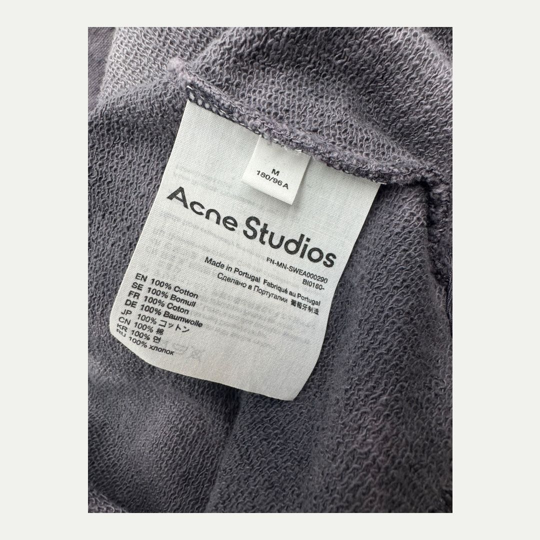 Acne Studios Tie Die Print Crewneck Sz M